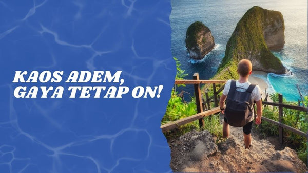 Kaos Adem, Gaya Tetap On! Ini Bahan Favorit Anak Muda