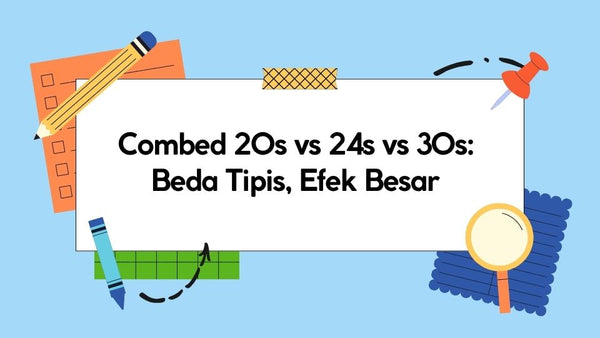 Combed 20s vs 24s vs 30s: Beda Tipis, Efek Besar