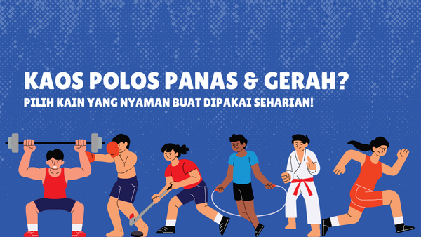 Kaos Polos Panas & Gerah? Pilih Kain yang Nyaman Buat Dipakai Seharian!